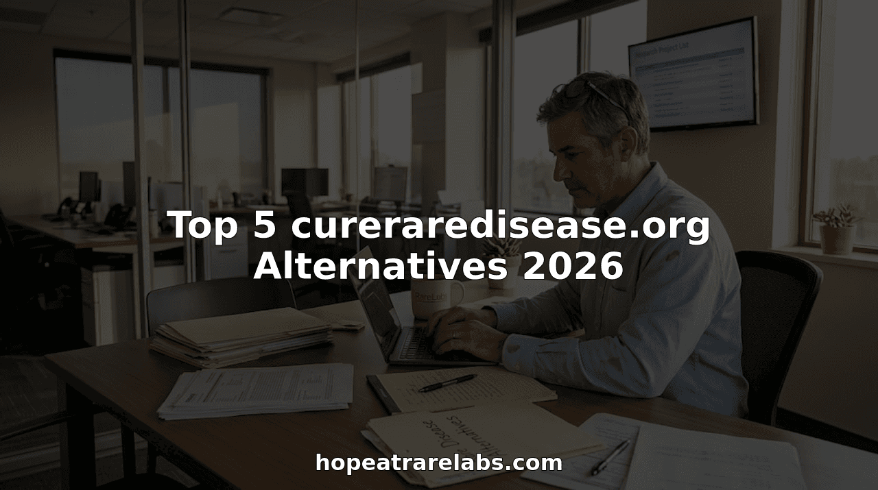 Top 5 cureraredisease.org Alternatives 2026
