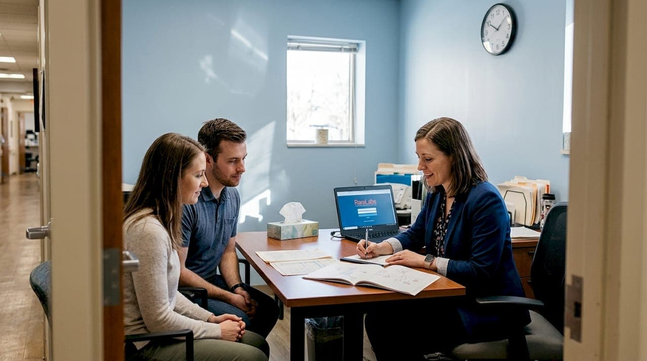 Understand the role of genetic counseling in rare diseases