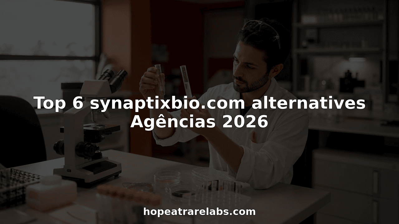Top 6 synaptixbio.com alternatives Agências 2026