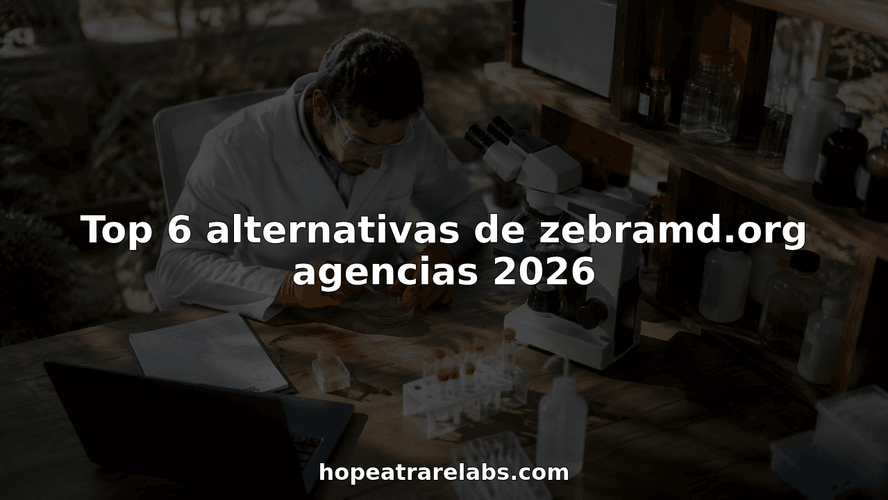 Top 6 alternativas de zebramd.org agencias 2026