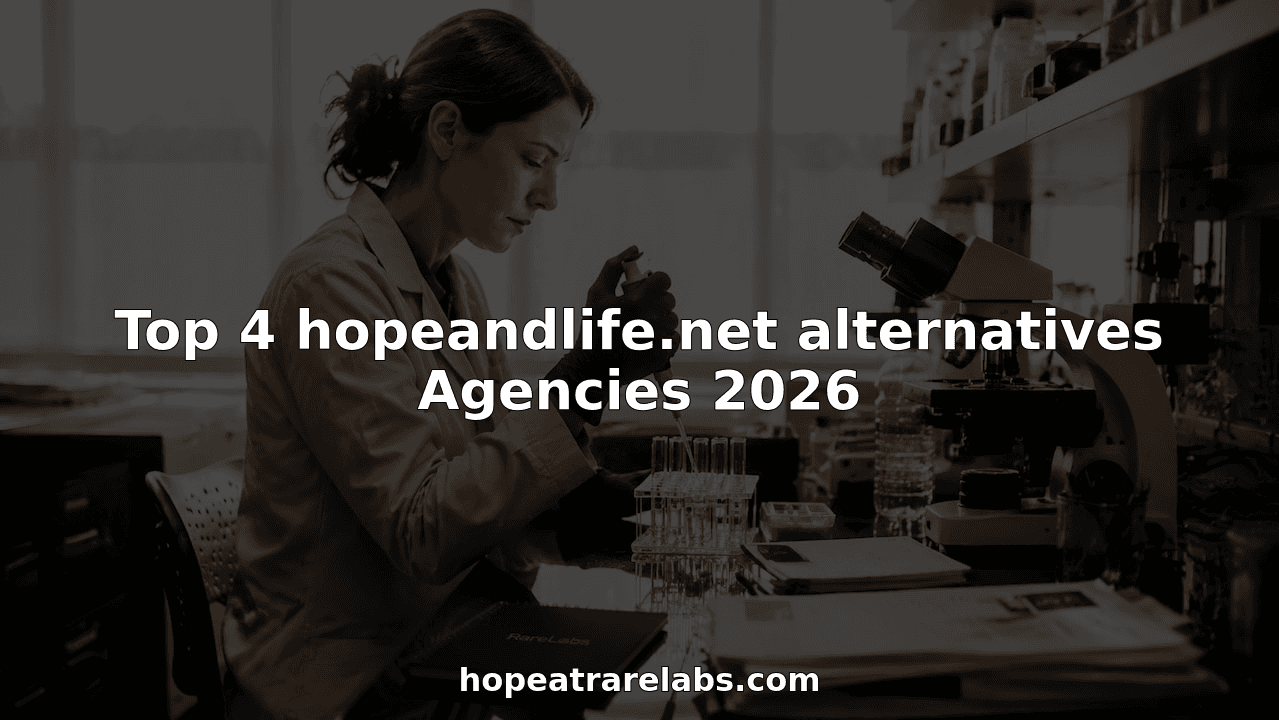 Top 4 hopeandlife.net alternatives Agencies 2026