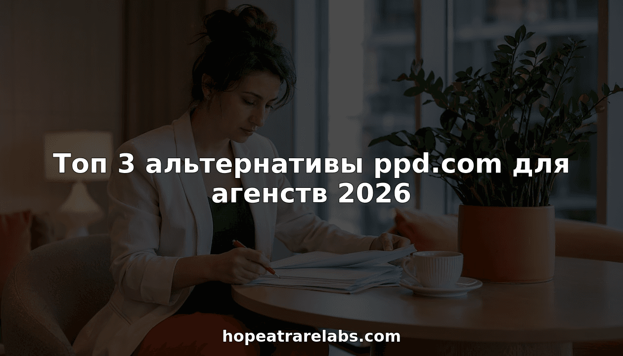 Топ 3 альтернативы ppd.com для агенств 2026
