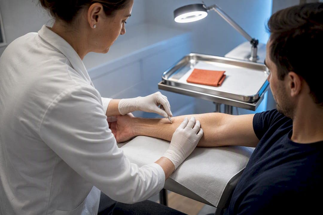 Chercheurs : biopsie 4 mm pour iPSC non intégrantes