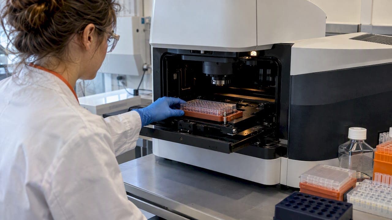 Criblage à haut contenu sur iPSC : protocole pratique et reproductible